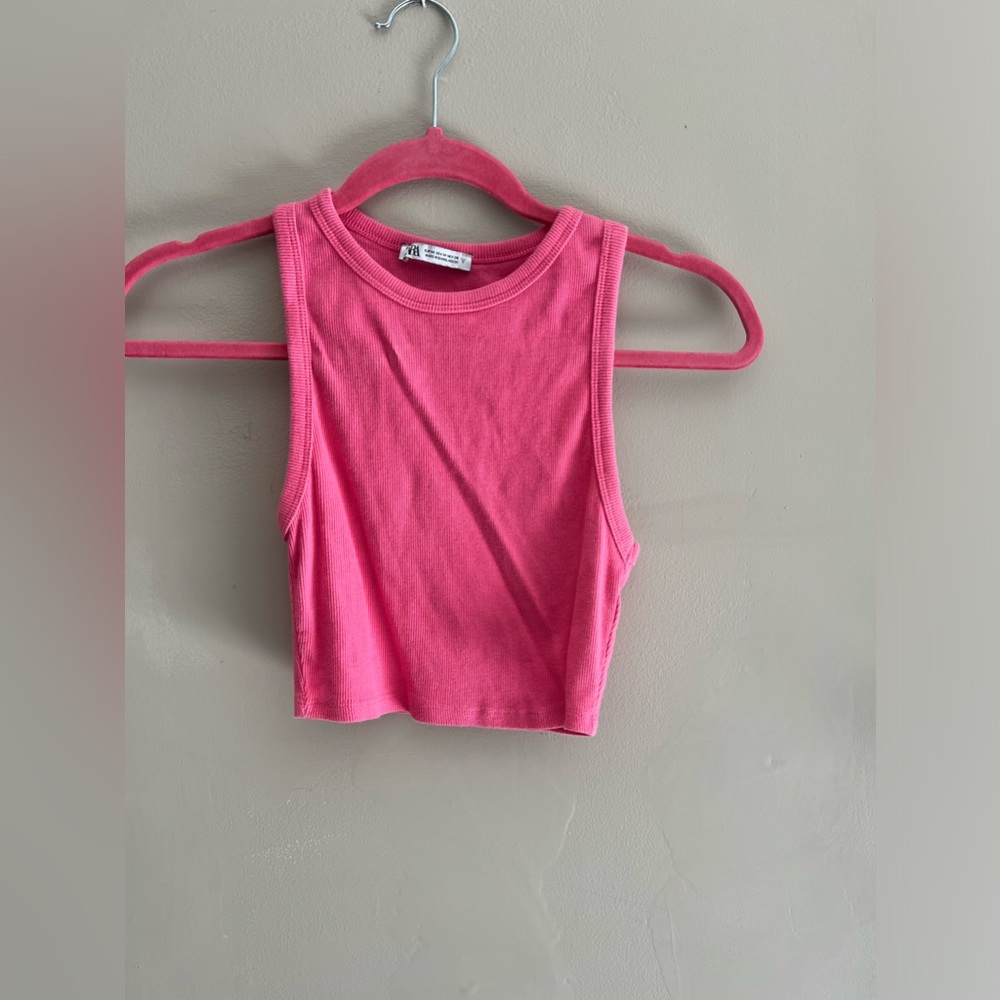 Zara cropped tank